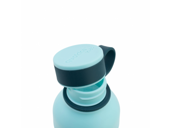 QUOKKA Plastová láhev Ice Kids s poutkem 430 ml