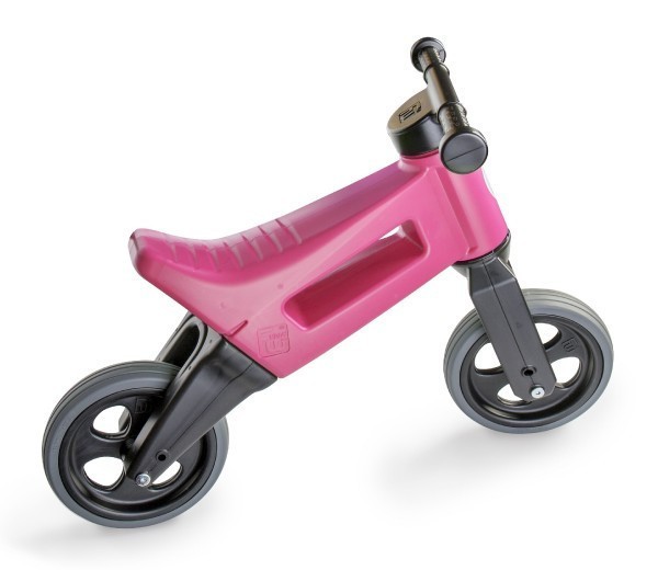 Odrážedlo FUNNY WHEELS Rider Sport modré 2v1, výška sedla 28/30cm nosnost 25kg 18m+ v sáčku