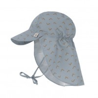 Lässig Splash Sun Protection Flap Hat jags light blue