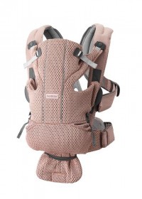 Babybjorn ergonom.nosítko MOVE Dusty pink 3D Mesh