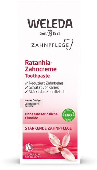 WELEDA Ratanhová zubní pasta 75 ml