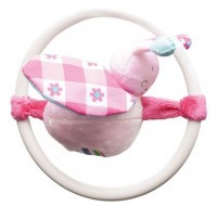 Kousátko Bébé-Jou s plyšovou beruškou ABC