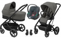 Balios S Lux Soho grey set 3v1 autosedačka Aton B2 zdarma 2022 Balios S Lux Soho grey set 3v1 autosedačka Aton B2 zdarma 2022