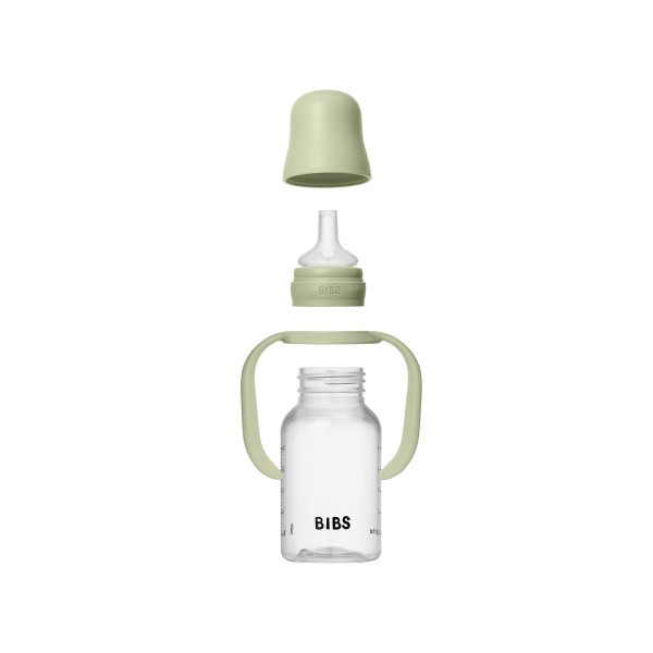 BIBS Dětská lahev se silikonovým pítkem 150 ml