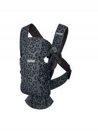 Babybjorn nosítko MINI Anthracite/Leopard 3D Mesh