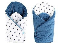 Luxusní zavinovačka MINKY BABY - oboustranná Hvězdičky