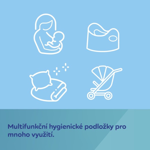 CANPOL BABIES Multifunkční hygienické podložky 33x45cm 20ks