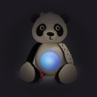 CANPOL BABIES Senzorická závěsná hračka s melodiemi a lampičkou BabiesBoo panda