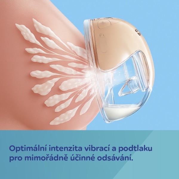 CANPOL BABIES Dvojitá elektrická odsávačka mateřského mléka do podprsenky SmartSense