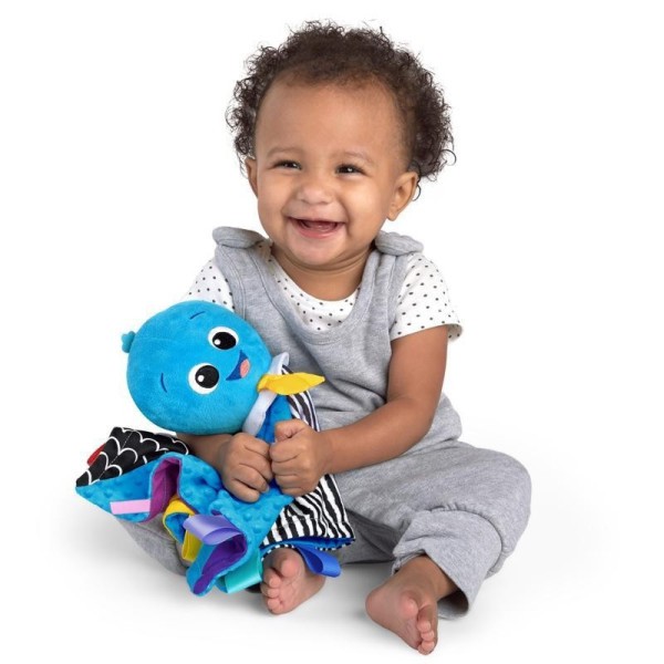 BABY EINSTEIN Dečka hudební mazlící Look Sea Listen™ chobotnička Opus 0m+