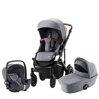 Set kočárek Britax Smile III + hluboká korba + autosedačka Set kočárek Britax Smile III + hluboká korba + autosedačka
