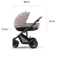 KINDERKRAFT Kočárek kombinovaný Prime 3v1  + koš na pleny Angelcare