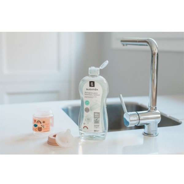 SUAVINEX Dezinfekční gel pro čištění lahví a dudlíků 500 ml