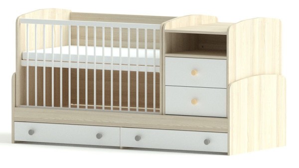 FAKTUM Kombi postýlka Colette 70x120