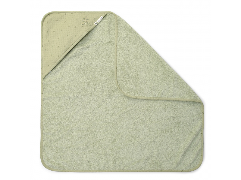 LITTLE DUTCH Osuška s kapucí 100x100 cm Pure