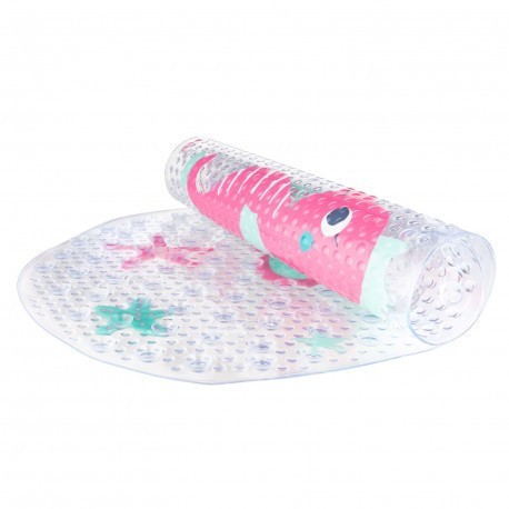 CANPOL BABIES Protiskluzová podložka do vany 69x38 cm LOVE&SEA
