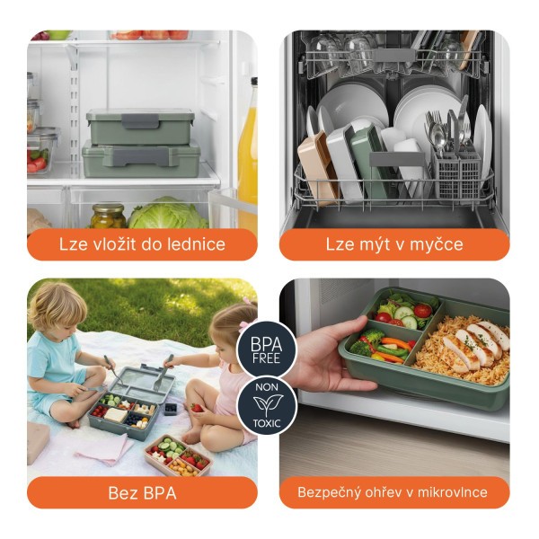 ZOPA Svačinový box 1120 ml