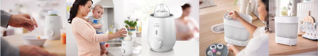 Ohřívač lahví a parní sterilizátor Philips AVENT Premium pro každodenní péči o novorozence