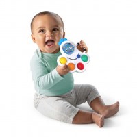 BABY EINSTEIN Hračka senzorická chrastítko a kousátko Opus 's Shape Pops ™ 3m +