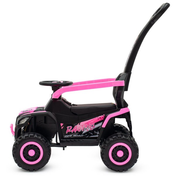 BABY MIX Dětské elektrické odrážedlo Ruggy s vodící tyčí