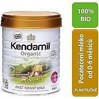Kendamil 100% BIO/organické plnotučné kojenecké mléko 1 (800g) DHA+