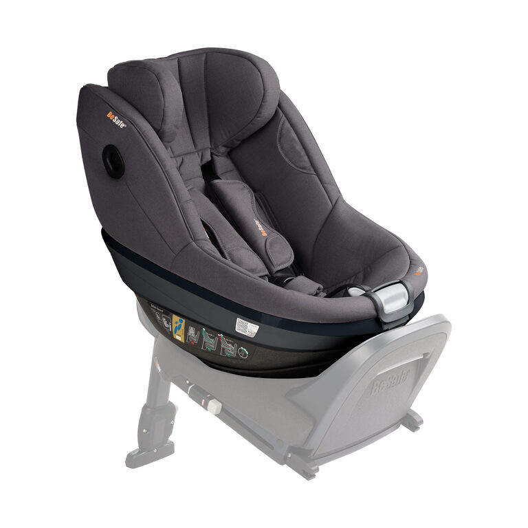BESAFE Beyond2 Autosedačka 40-125 cm - dark grey mélange