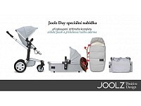 Kočárek Joolz Day kombinovaný- stříbrná konstrukce