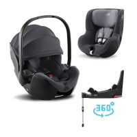 Britax Autosedačka set Baby-Safe 5Z+Flex Base 5Z+Autosedačka Dualfix 3 i-Size