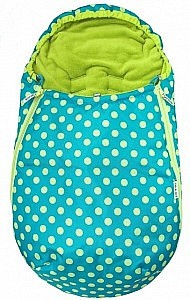 Zimní fusak Dots 0-12měs