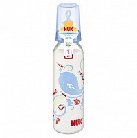 NUK Láhev sklo 230ml,SI,V1