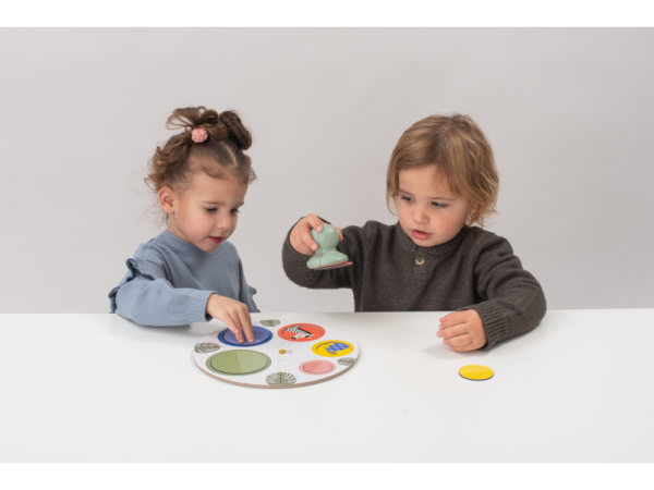 TAF TOYS Magnetické puzzle 4v1