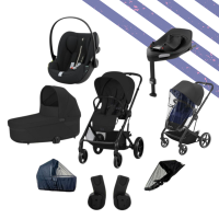 CYBEX Akční set BALIOS S LUX + Hluboká korba + EMITEX pláštěnka 2v1 + ZOPA univezrální moskitiéra na korbu a sporťák + autosedačka Cybex CLOUD G I-SIZE PLUS + Cybex BASE G + adaptéry na autosedačku 2024