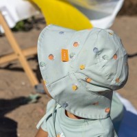 SARO BABY Oboustranný klobouček s UV ochranou (0-6m)