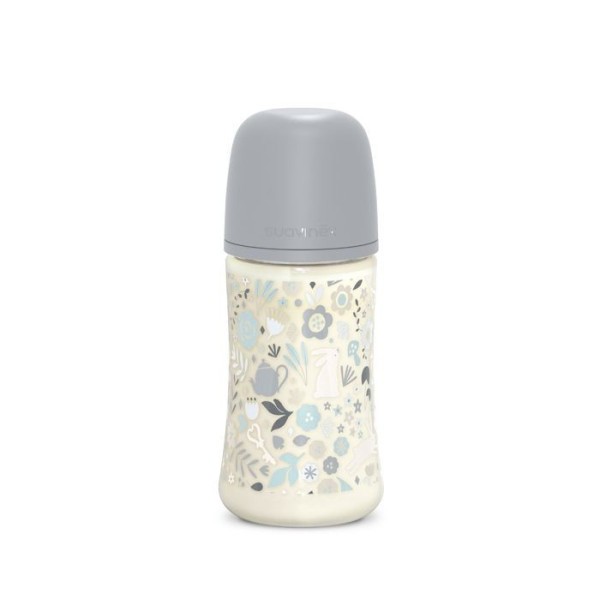 SUAVINEX Kojenecká láhev WONDERLAND 270ml FYZIOL PRŮTOK M