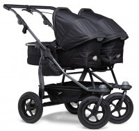 TFK Kočárek dvojčata/sourozenecký Duo combi push chair - air wheel