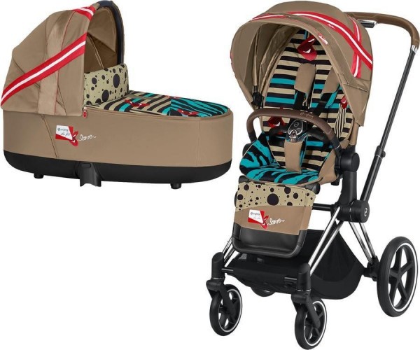 Kočárek CYBEX by Karolina Kurkova Priam Lux Seat 2021 včetně korby