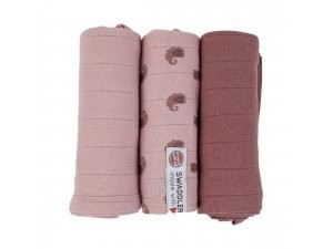 LODGER Swaddler Flame Tribe 3balení 70 x 70 cm