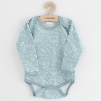 NEW BABY Kojenecké body Classic II dino mátové