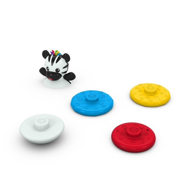 BABY EINSTEIN Kousátko stohovací zebra Stack & Wobble Zen™ 3m+