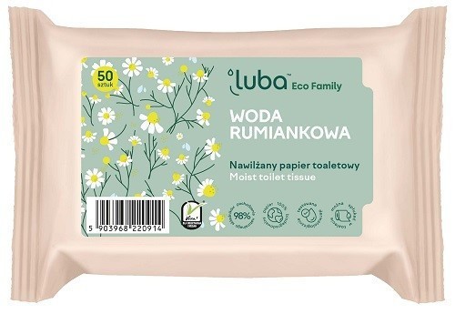 LUBA vlhčený toaletní papír 50 ks