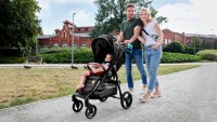 Kočárek sportovní Grande LX Grey Kinderkraft + Dětské odrážedlo 2WAY Next