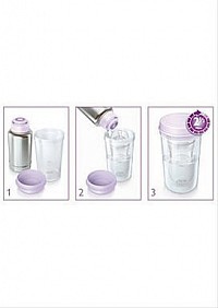 Sada na ohřívání lahví Avent