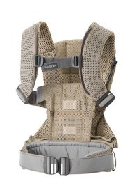 Ergonomické nosítko Babybjorn ONE Grey beige 3D Mesh