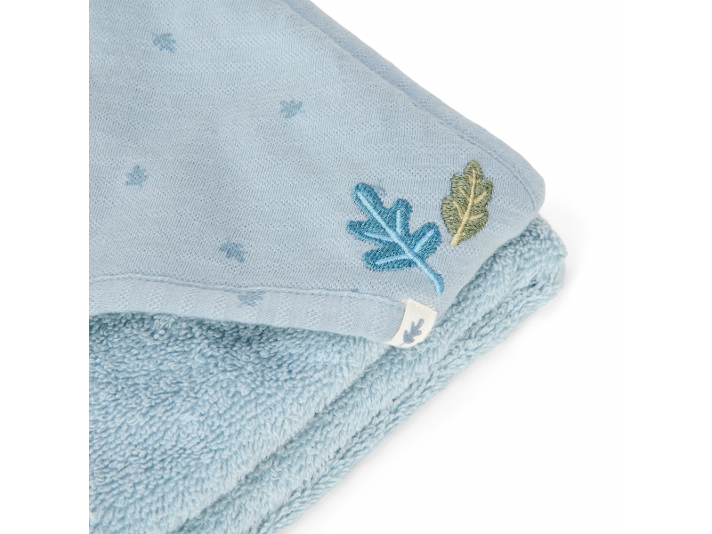 LITTLE DUTCH Osuška s kapucí 100x100 cm Pure