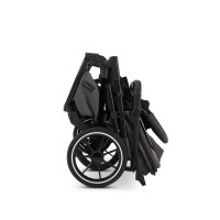 MOON PIÚ EXTRA black chrome Kombinovaný kočárek