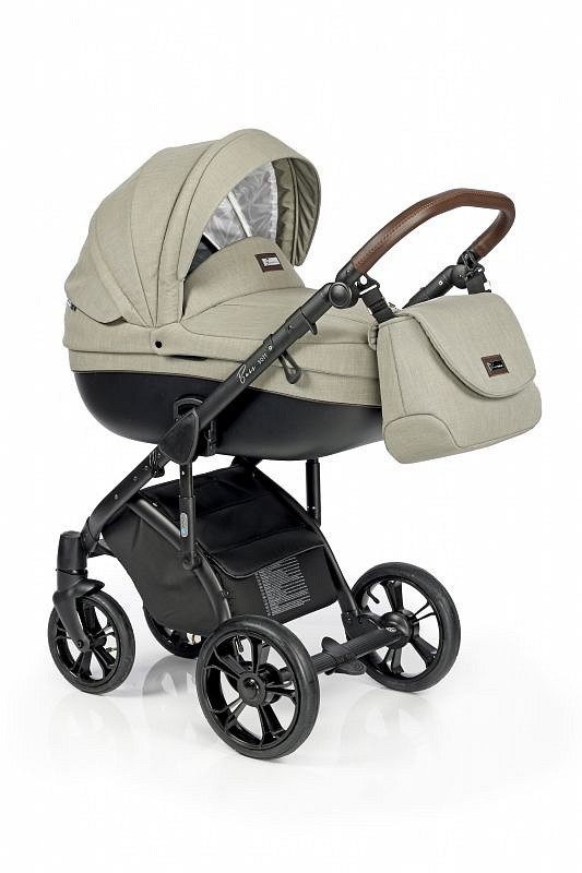 Kočárek s otočnými koly Roan Bass Soft - Olive Garden