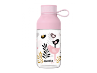QUOKKA Plastová láhev Ice Kids s poutkem 430 ml