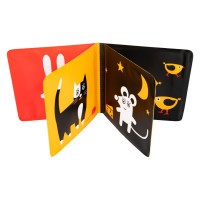 CANPOL BABIES Měkká knížka pískací SENSORY TOYS