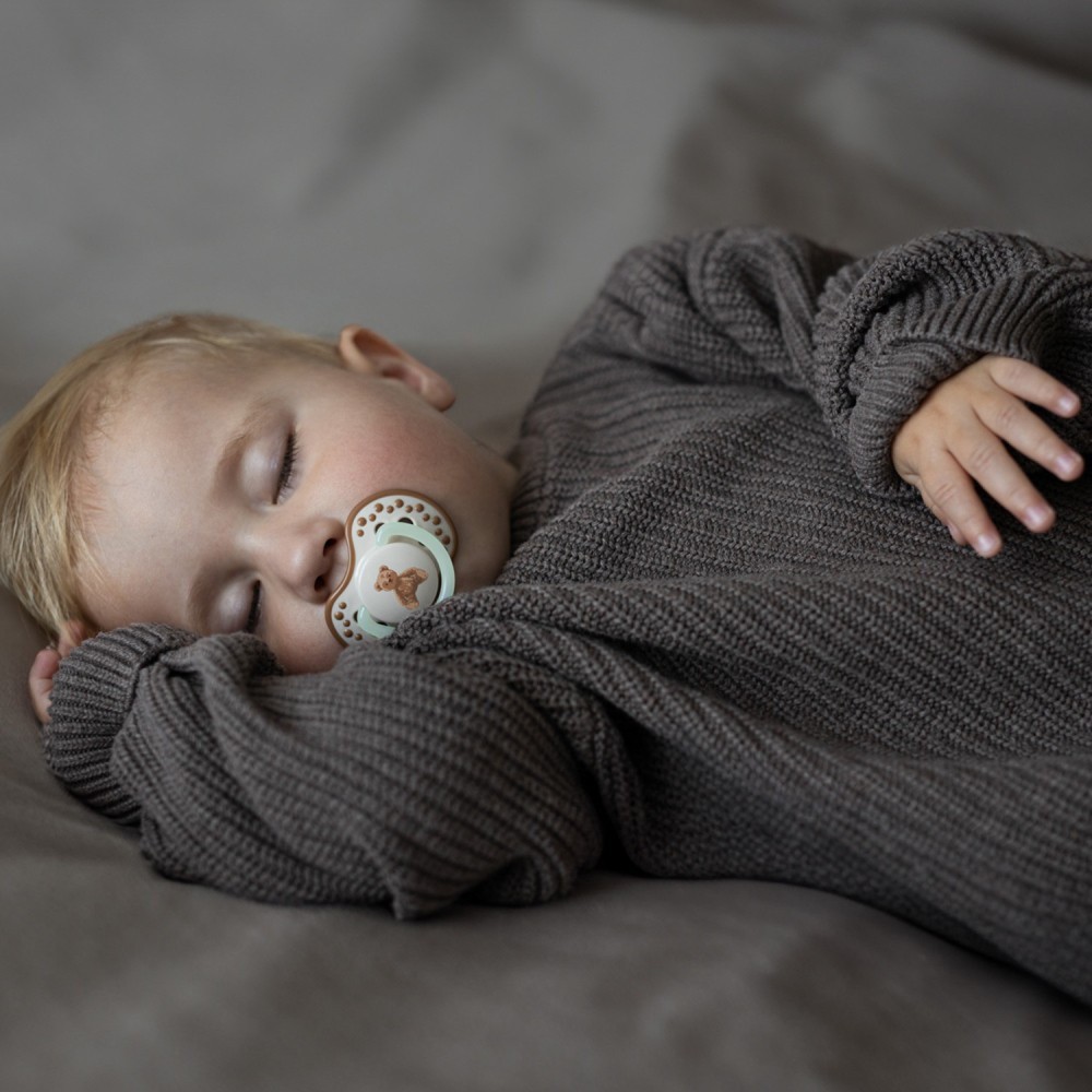 LOVI Dudlík svítící silikonový dynamický TEDDY LOVE  0-6m 2ks