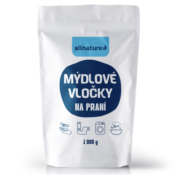 ALLNATURE Mýdlové vločky 1000 g